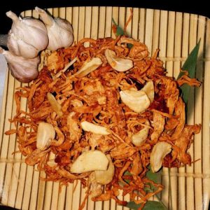 Cách làm khô gà bơ tỏi