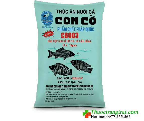Cám Nuôi Cá Rô Phi