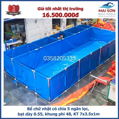 Giá Bồn Bạt Nuôi Cá