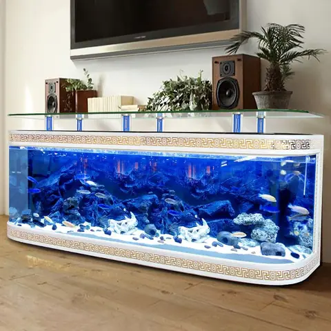 Hồ Cá Tivi Gỗ