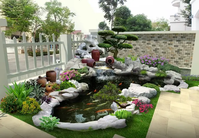 Kiểu Hồ Cá Đẹp