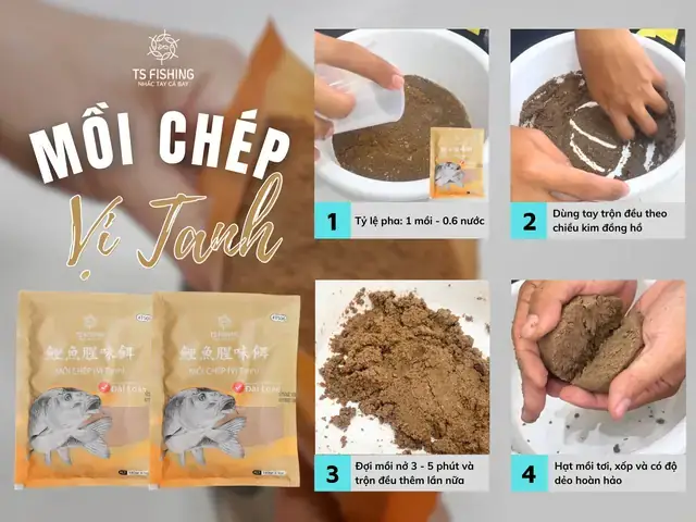 Mồi Câu Cá Chép Mùa Xuân