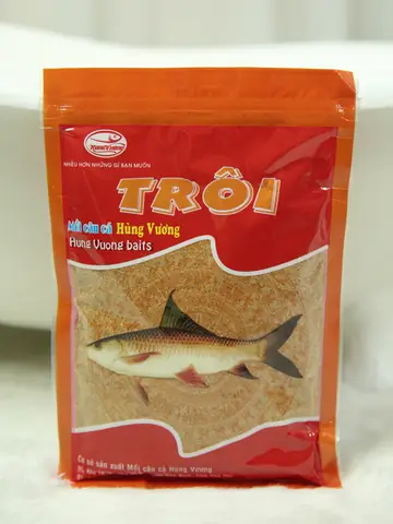 Mồi Câu Cá Trôi Hồ Tự Nhiên