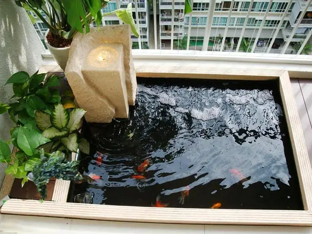 Nuôi Cá Koi Trên Sân Thượng