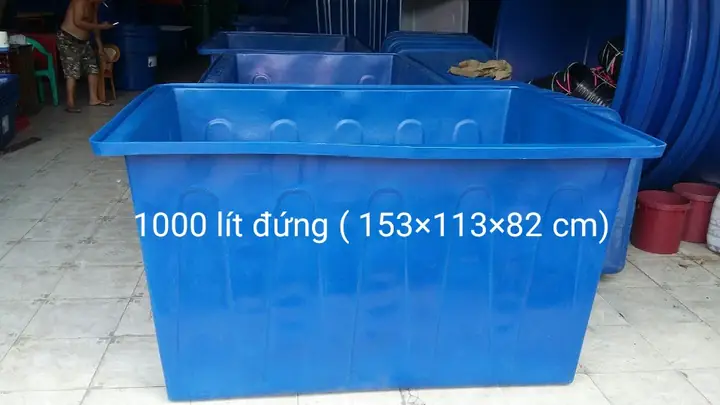 Tank Nhựa 1000 Lít Nuôi Cá