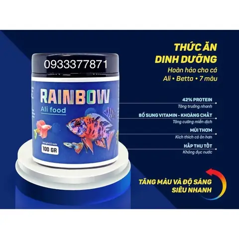 Thức Ăn Cho Cá Ali Lên Màu