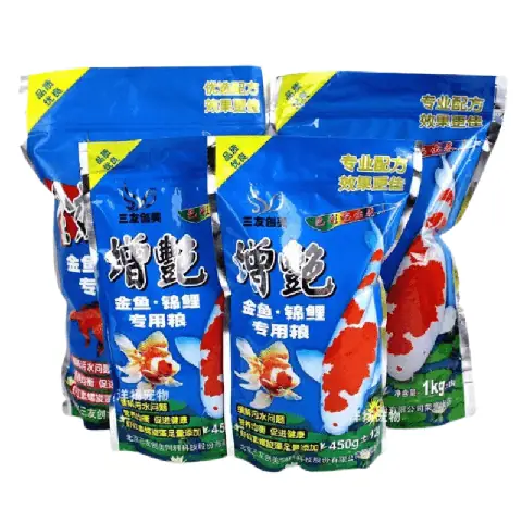 Thức Ăn Cho Cá Chép Koi Lên Màu