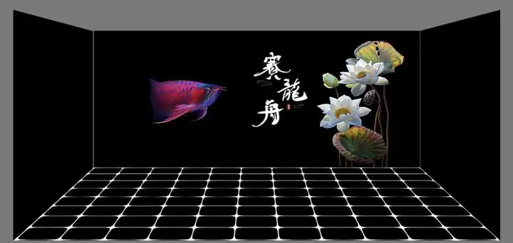 Ảnh Dán Sau Bể Cá