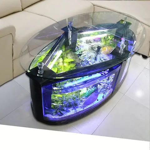 Bàn Trà Kiêm Bể Cá