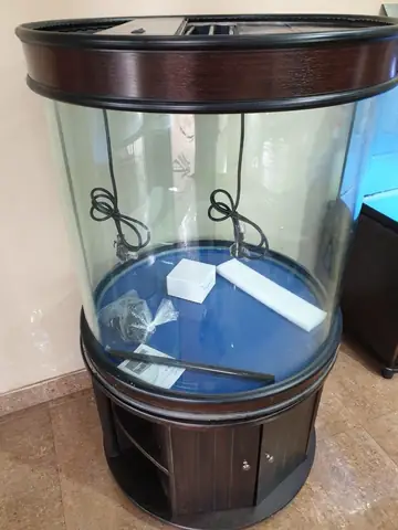 Bể Cá Đúc Hình Trụ Tròn