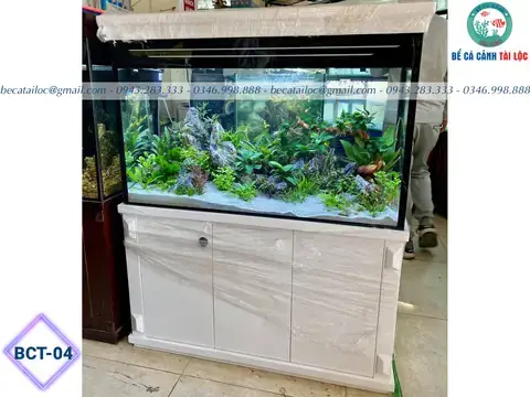 Bể Cá Tài Lộc Hoàng Hoa Thám