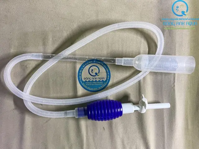 Bơm Tay Hút Cặn Bể Cá