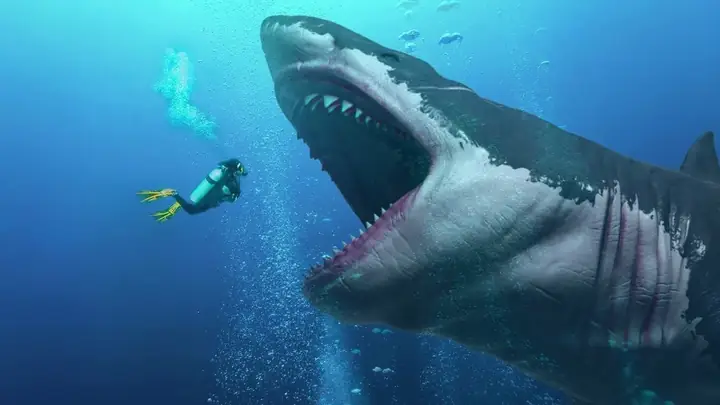 Cá Mập Megalodon Ăn Thịt Người