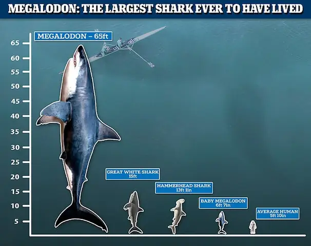 Cá Mập Megalodon Dài Bao Nhiêu Mét