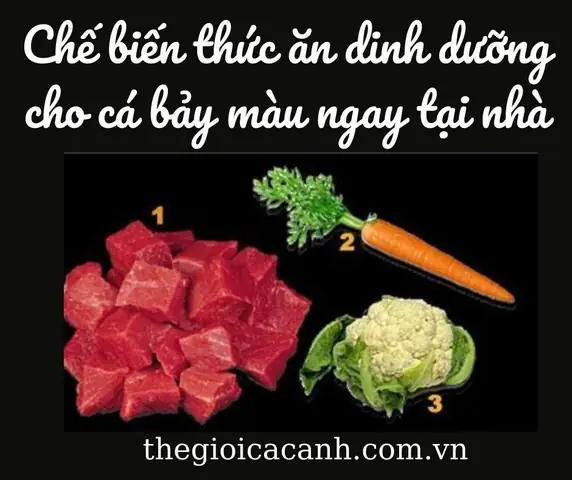Cách Làm Cám Cho Cá 7 Màu Cách Làm Cám Cho Cá 7 Màu