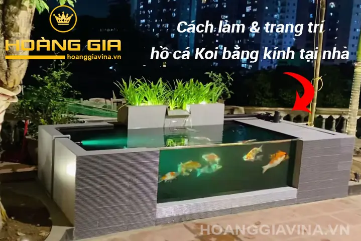 Cách Làm Hồ Cá Koi Bằng Kính Cách Làm Hồ Cá Koi Bằng Kính