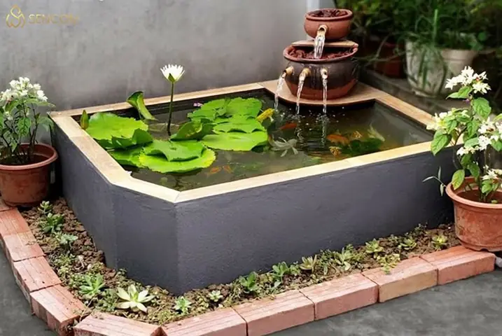 Cách Làm Hồ Cá Mini Ngoài Trời Cách Làm Hồ Cá Mini Ngoài Trời