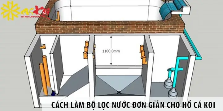 Cách Làm Lọc Hồ Cá Koi Đơn Giản