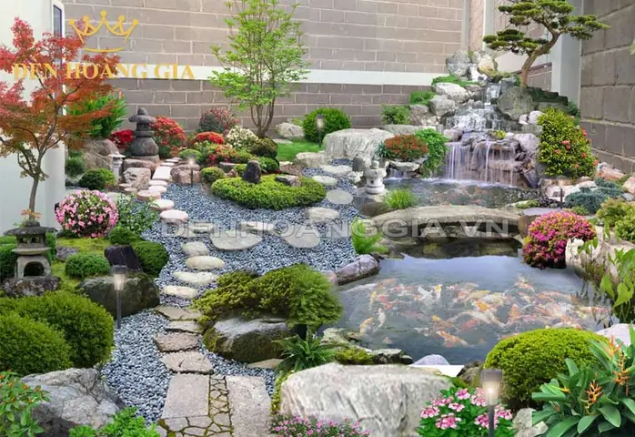 Cách Trang Trí Hồ Cá Koi