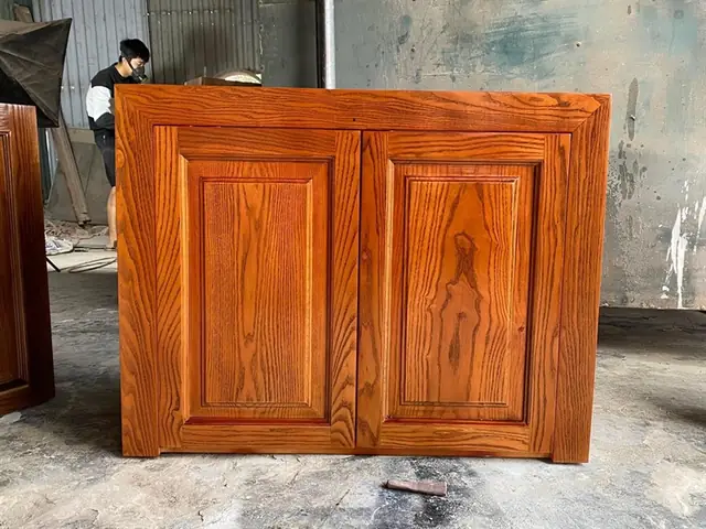 Chân Bể Cá Gỗ Sồi