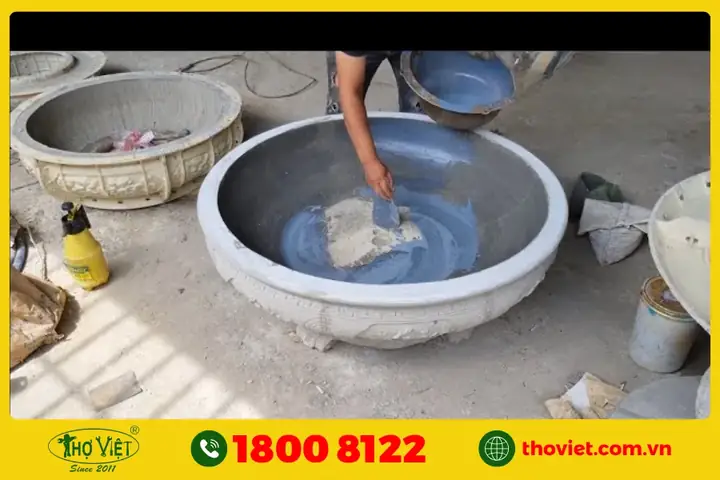 Chống Thấm Hồ Cá Xi Măng