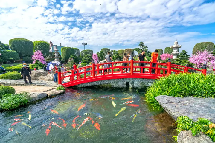 Công Viên Hồ Cá Koi