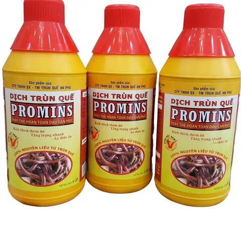 Dịch Trùn Quế Cho Cá