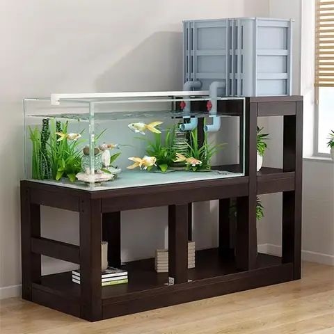 Kệ Gỗ Để Bể Cá