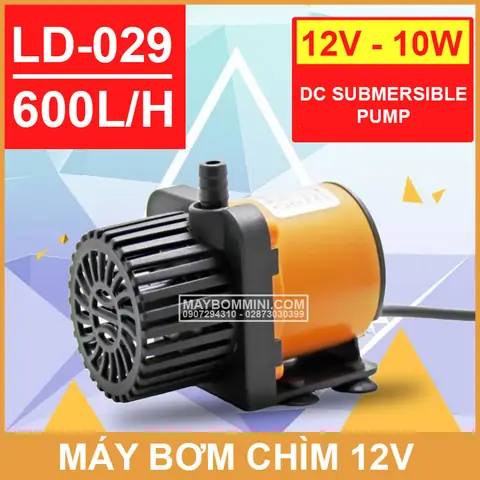 Máy Bơm Hồ Cá Koi 12v