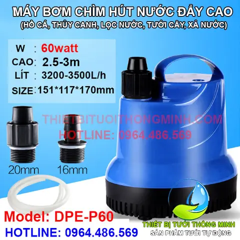 Máy Bơm Hút Nước Hồ Cá
