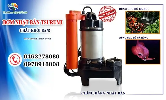 Máy Bơm Nước Hồ Cá Koi Của Nhật