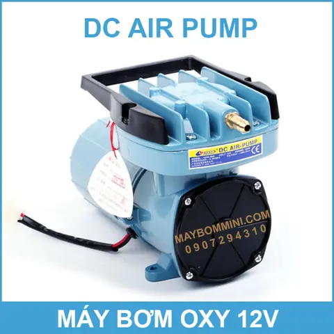 Máy Bơm Oxy Hồ Cá 12v