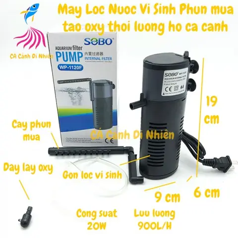 Máy Lọc Nước Hồ Cá Sobo