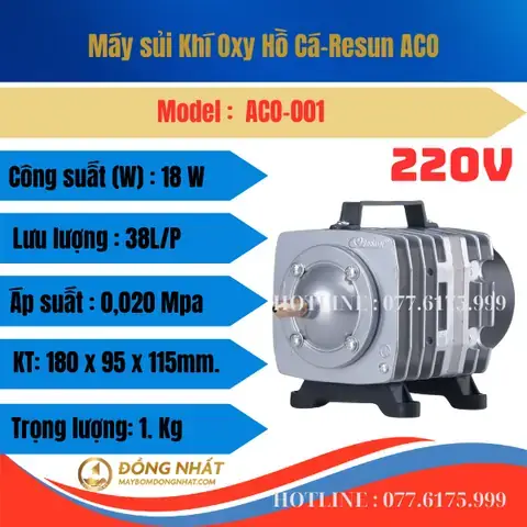 Máy Sủi Oxy Hồ Cá Tphcm
