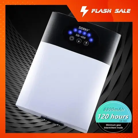 Máy Sủi Tích Điện Cho Bể Cá