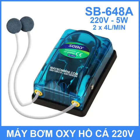 Máy Thổi Oxy Cho Hồ Cá