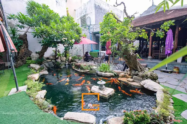 Mô Hình Hồ Cá Koi Mô Hình Hồ Cá Koi