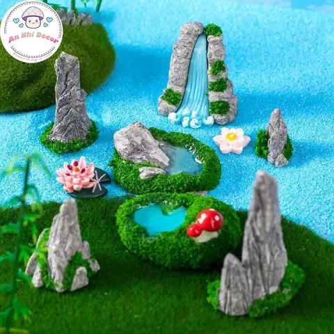 Mô Hình Trang Trí Hồ Cá