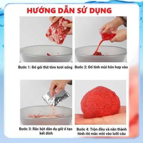 Mồi Thịt Câu Cá