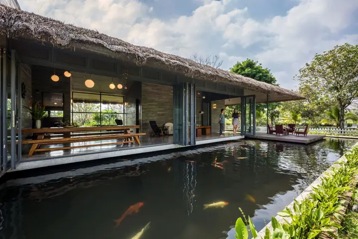 Nhà Có Hồ Cá Koi Nhà Có Hồ Cá Koi