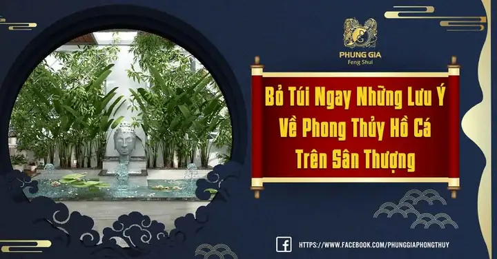 Phong Thủy Hồ Cá Trên Sân Thượng
