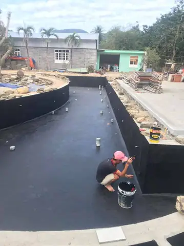Sơn Đen Chống Thấm Hồ Cá