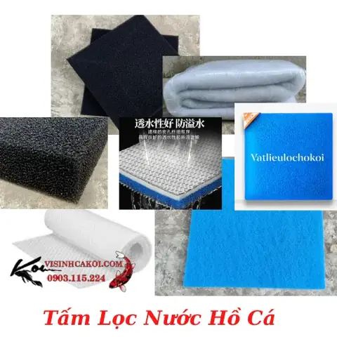 Tấm Lọc Nước Hồ Cá