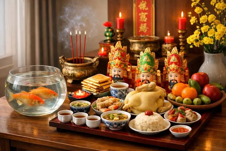 Thả Cá Chép Mấy Con