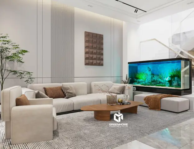 Thiết Kế Bể Cá Trong Nhà