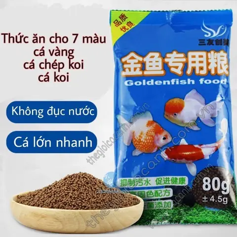 Thức Ăn Cho Cá Chép Vàng