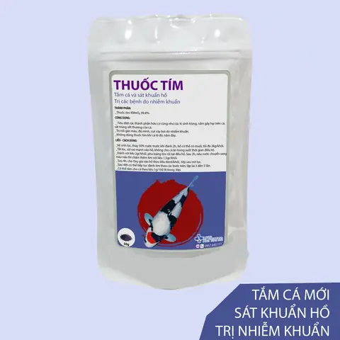 Thuốc Tím Tắm Cá