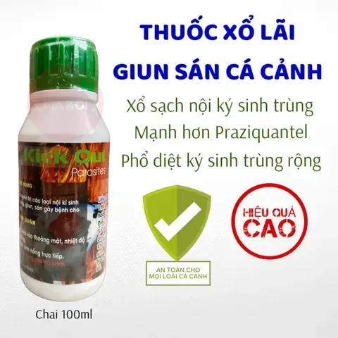 Thuốc Trị Giun Sán Cho Cá Cảnh