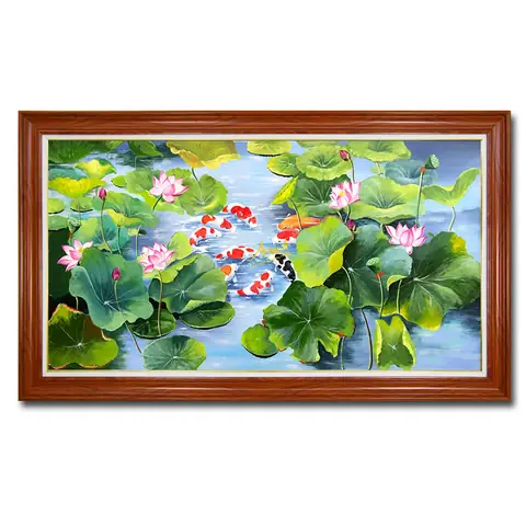 Tranh Cá Chép Đẹp