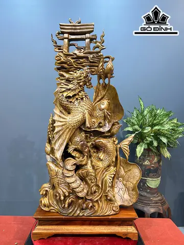 Tượng Cá Chép Vượt Vũ Môn